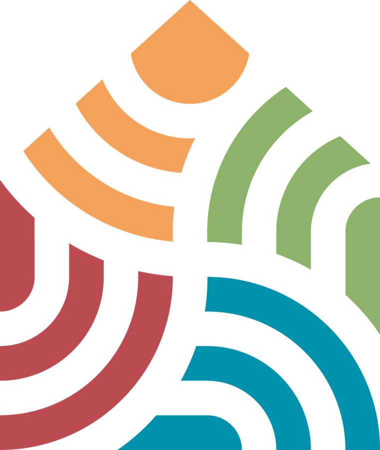 Equitable & Just Insurance Initiative brand mark, designed by AMP