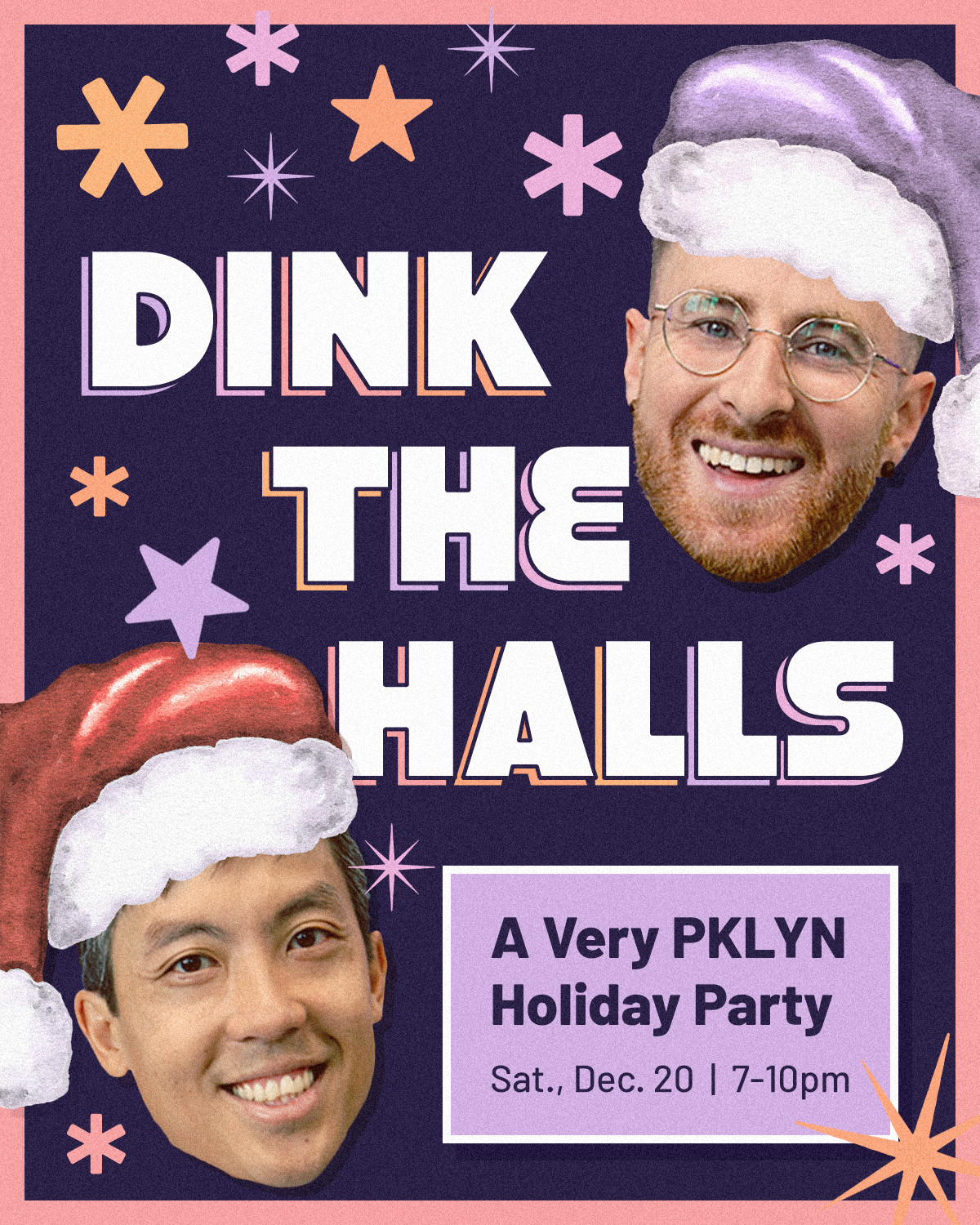 PKLYN holiday campaign graphic