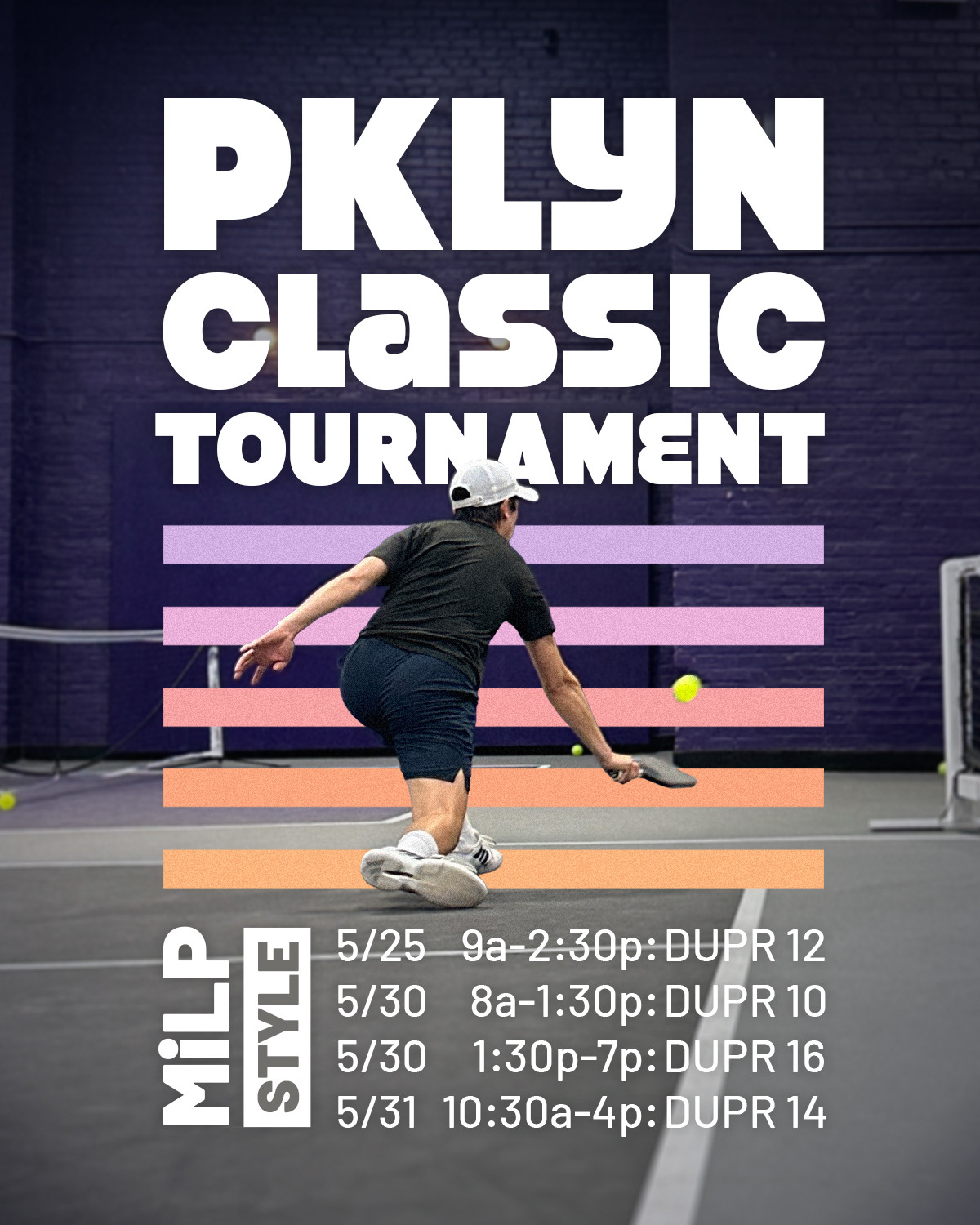PKLYN tournament announcement graphic