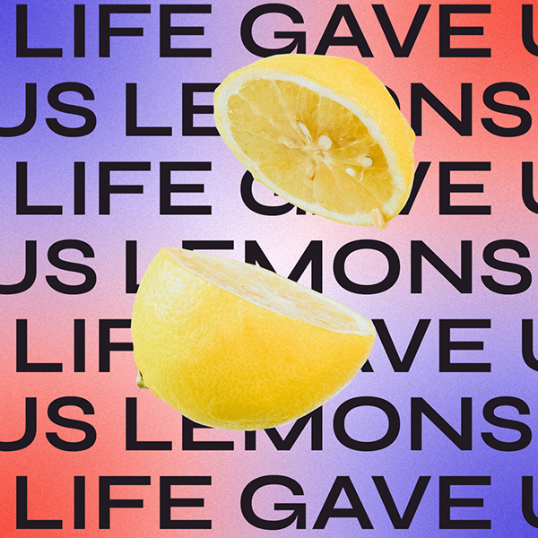 poster board lemons